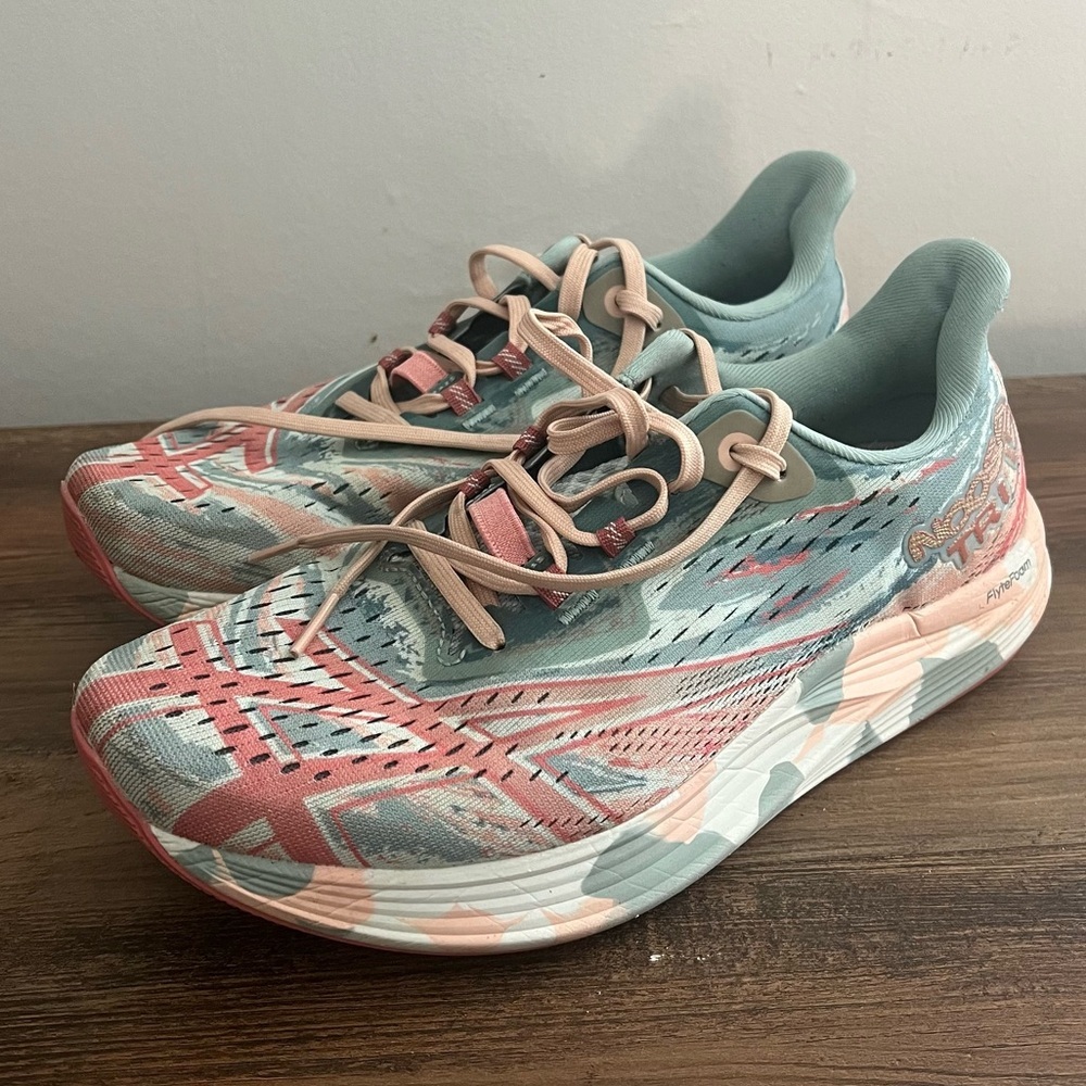 ASICS Noosa Tri 15 running shoes Avant Garde - Pure Aqua Size 9.5